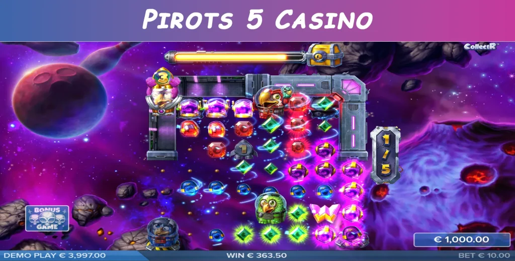 pirots 5 casino