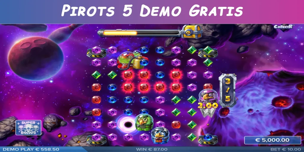 pirots 5 demo gratis