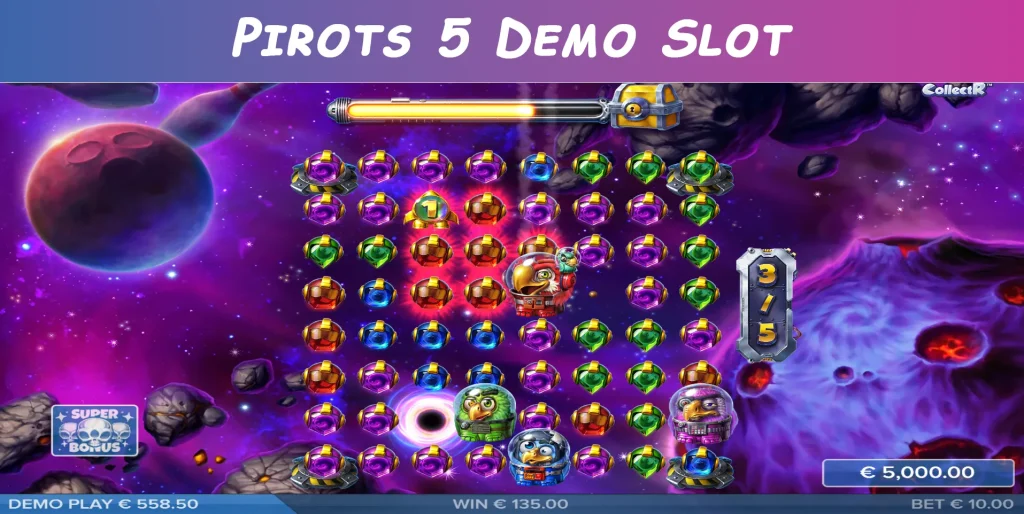 pirots 5 demo slot